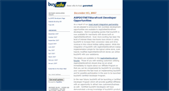 Desktop Screenshot of devblog.buysafe.com